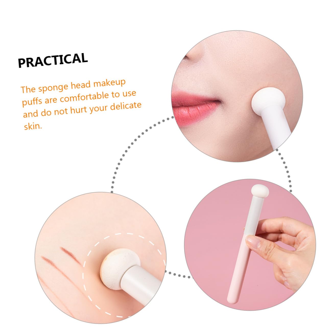 Healeved 20stücke Teiliges Mit Multifunktionalen Make-up-schwämmen Und Pinsel Für Foundation Concealer Und Puder Für Zuhause Salon Und Reisen