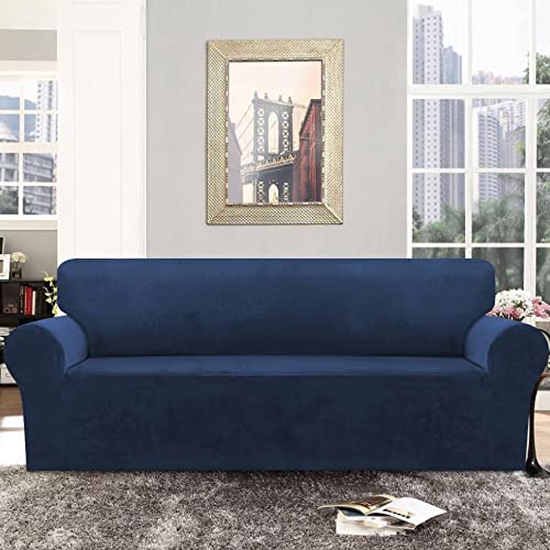 Flamingo P Velvet Stretch Sofa Cover #TOP16