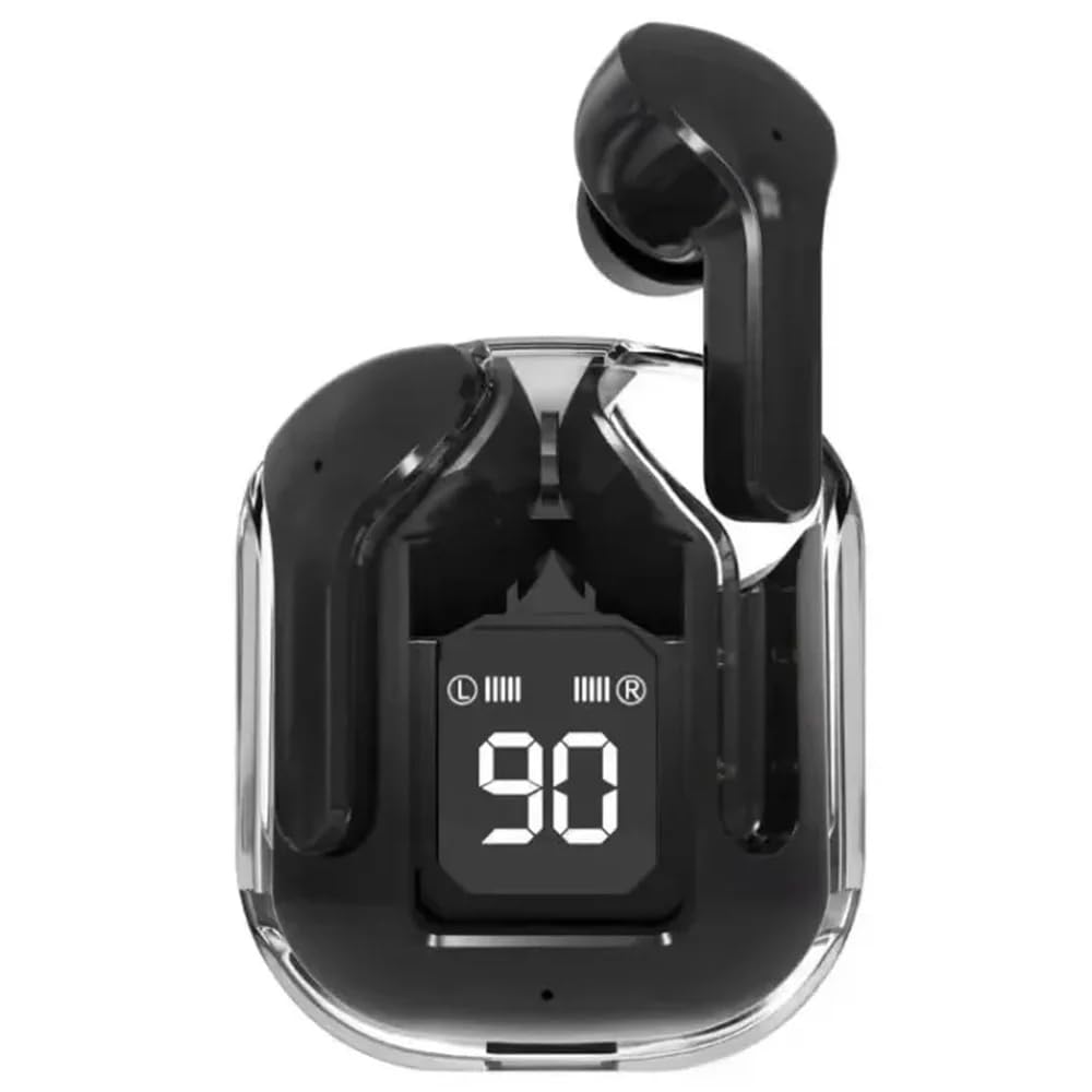 SHRI Radha Krishna Clear Sound Earbuds Bluetooth Headset with Led Digital Display Fast Charging (White) (B0D7J229RZ) Amazon Price History, Amazon Price Tracker