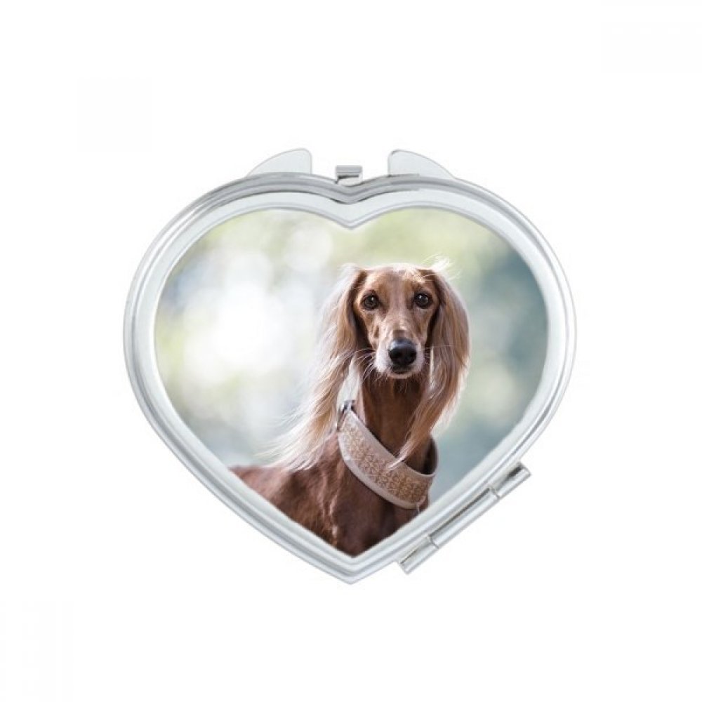 Miroir compact Bouledogue de maquillage portable mignon pour vos retouches en voyage