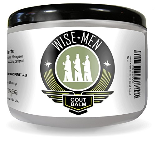 Wise Men Therapeutic Gout Balm - Essential Oil Cream for Pain Relief Treatment