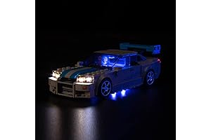 LEGO GTR LED Light Kit - Illuminate Your Skyline GT-R (R34) Build