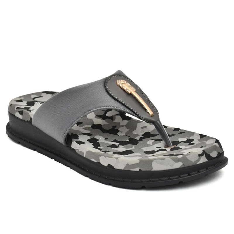 Diabetic & Orthopedic with Super Extra Soft Ortho Care Anti-Skid Doubleu Flip-Flops for women Slippers/Doctor Chappal & Footwear HF326-image-48