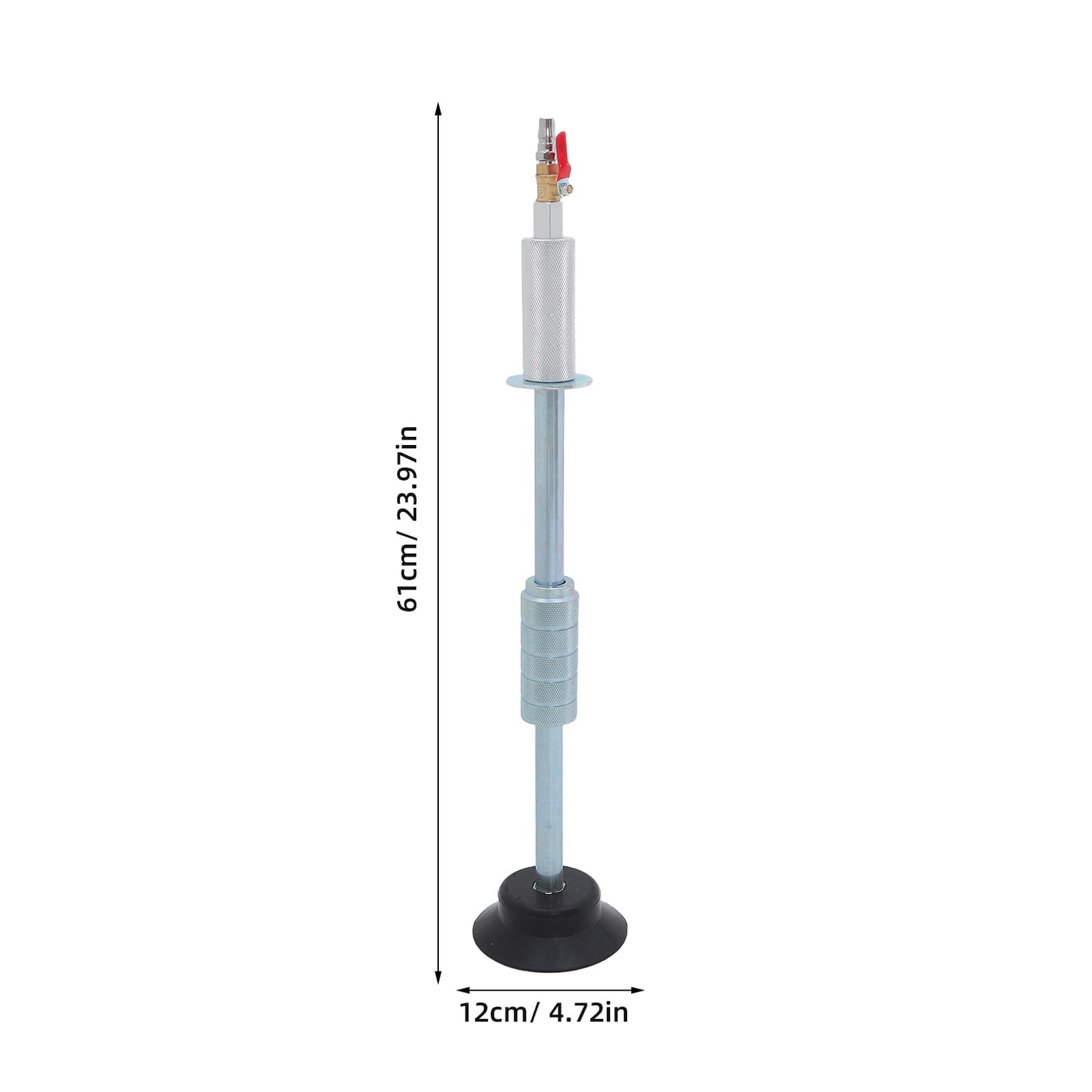 Ciieeo Extracteur de Bosses à Ventouse Pneumatique Marteau, Taille Moyenne, Kit de Débosselage Carrosserie pour Réparation Voiture, Entretien Automobile, Usage Professionnel