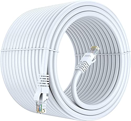 Image of HIVEN | Cat6 LAN Cable (50 meter) | High-Speed 100Mbps UTP Ethernet Cable for Router, Switch, Modem, CCTV and Computer | Durable Networking Cable