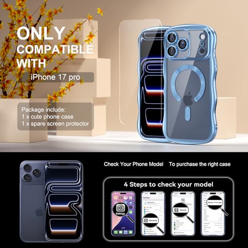 Coque complète iPhone 17 Pro MagSafe plaquée souple et antichoc