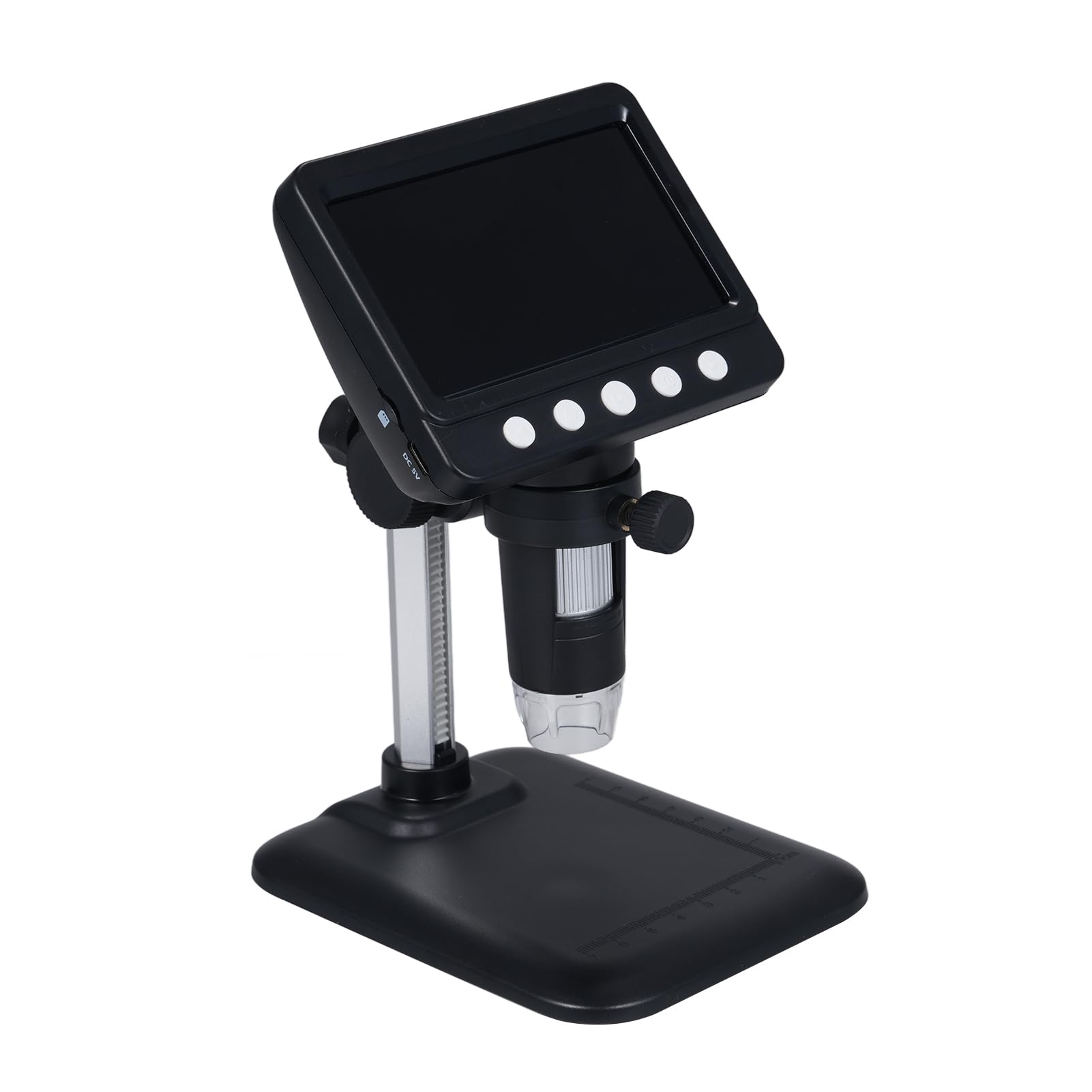 Aoresac Microscopio digitale con schermo IPS HD, ingrandimento 1000x per ispezione, lente d'ingrandimento USB (369)