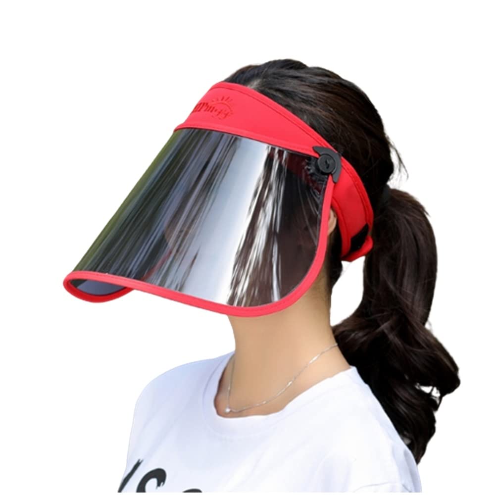 WITHMOONS Sunblock UV Protection Visor Sun Shield Face Shield Hat Full Face Shield