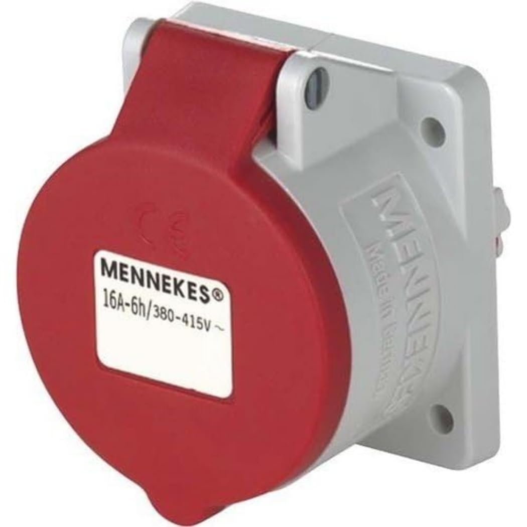 Mennekes (przedsiębiorstwo) 3385 – lampa podłogowa do zabudowy 16 A 5 biegunów 400 V referencja