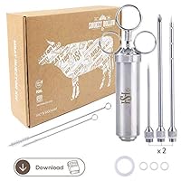 Algopix Similar Product 11 - Meat Injector Kit  Turkey Marinade