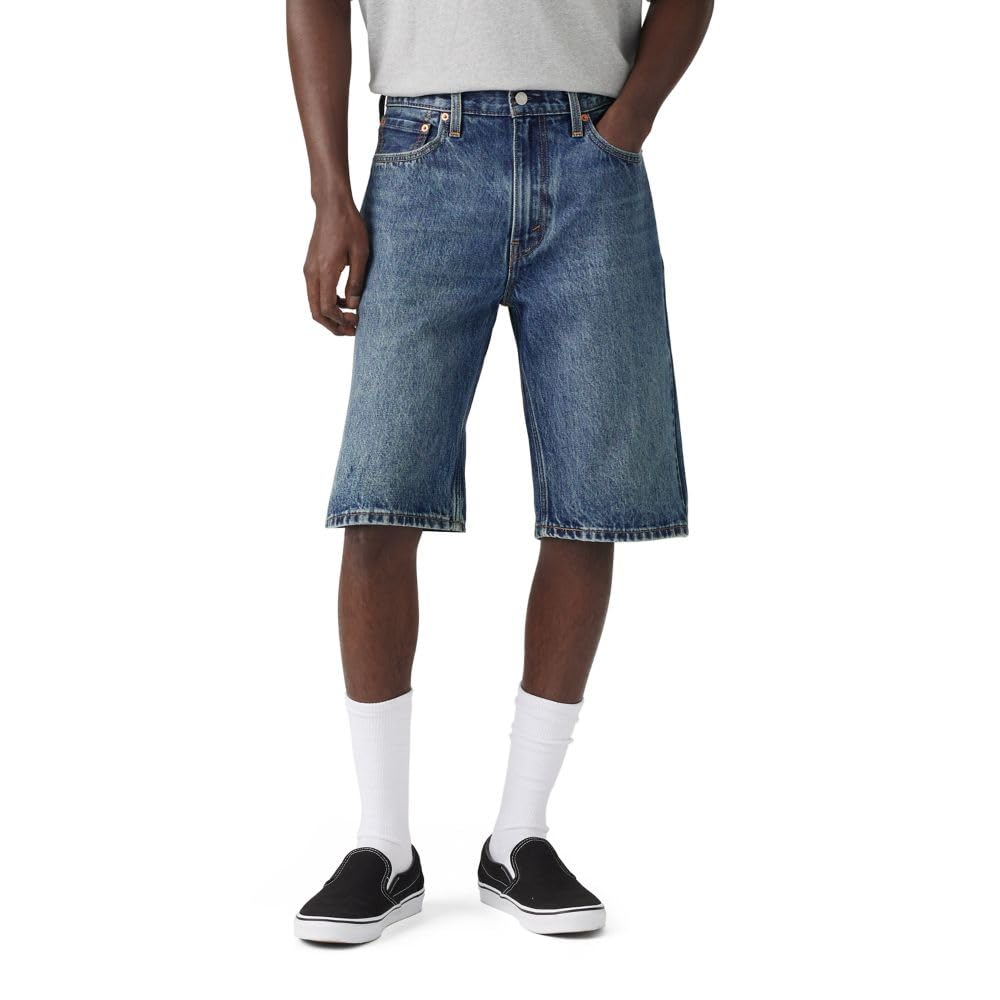 Levi's 469 Loose Straight Denim Shorts