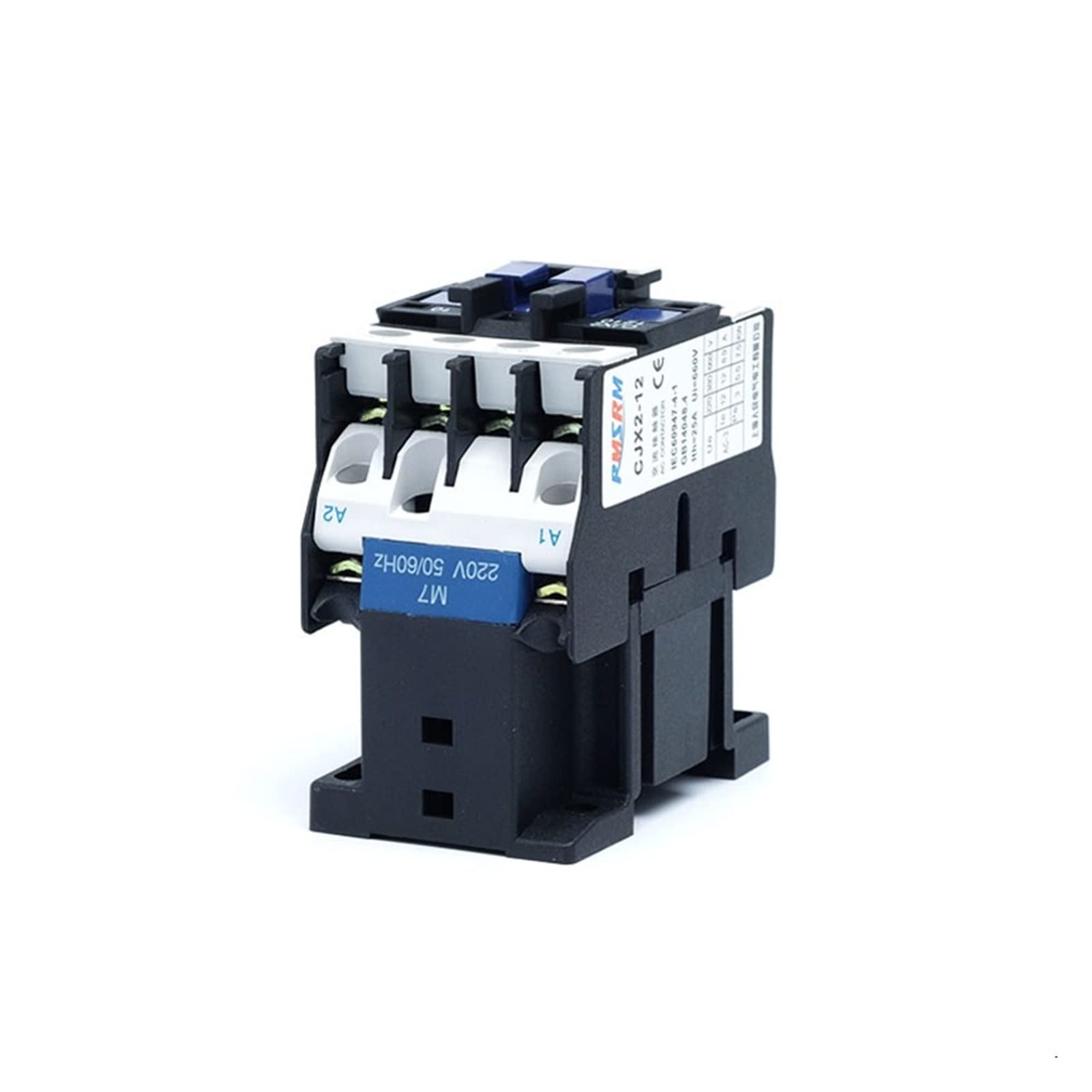Komponenty elektroniczne stycznik 3-fazowy elektroniczny rozrusznik elektromagnetyczny Triner 1 2A 3P 3 biegun 1 brak AC 24 V 110 V 220 V 380 V cewka. CJX2-1210 3. 5 mm montaż na szynie DIN elektryka