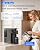 Waterdrop M6CG Cold and Hot Reverse Osmosis System Countertop Water Filter, 8-Stage Mineralization, NSF/ANSI 58 & 372 Certified, 3:1 Pure to Drain Ratio, 9 Temperature Options, Glass Pitcher, BPA-Free