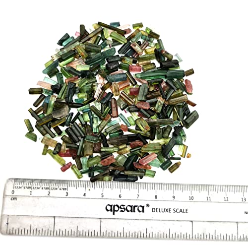 Natural Tourmaline Pencils Rough Loose Gemstone Rough Lot, 100 Carats Natural Tourmaline Rough Stone #TOP1