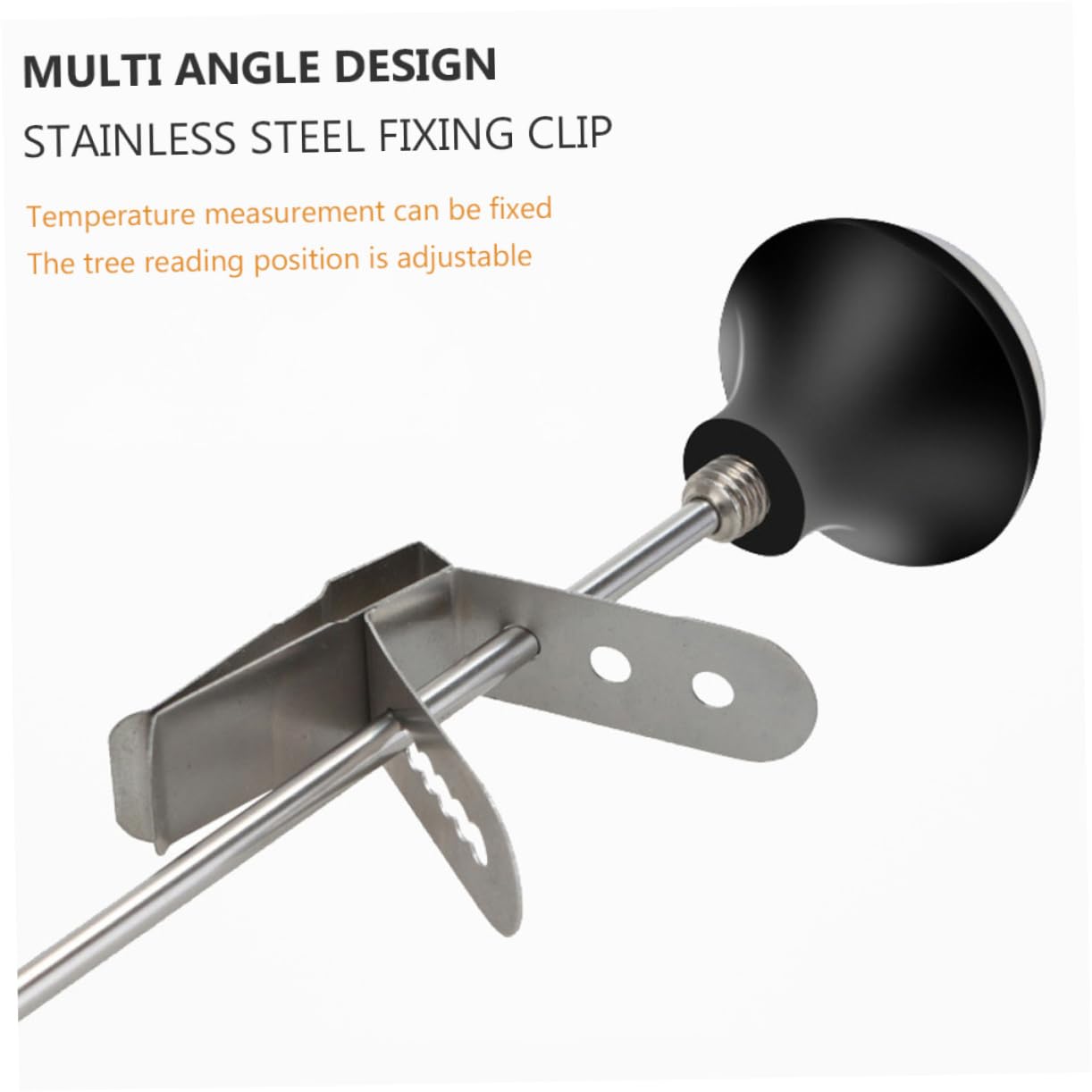 Cabilock Multi-use Thermometer Clip Set Steak Pizza BBQ Household No Battery Required