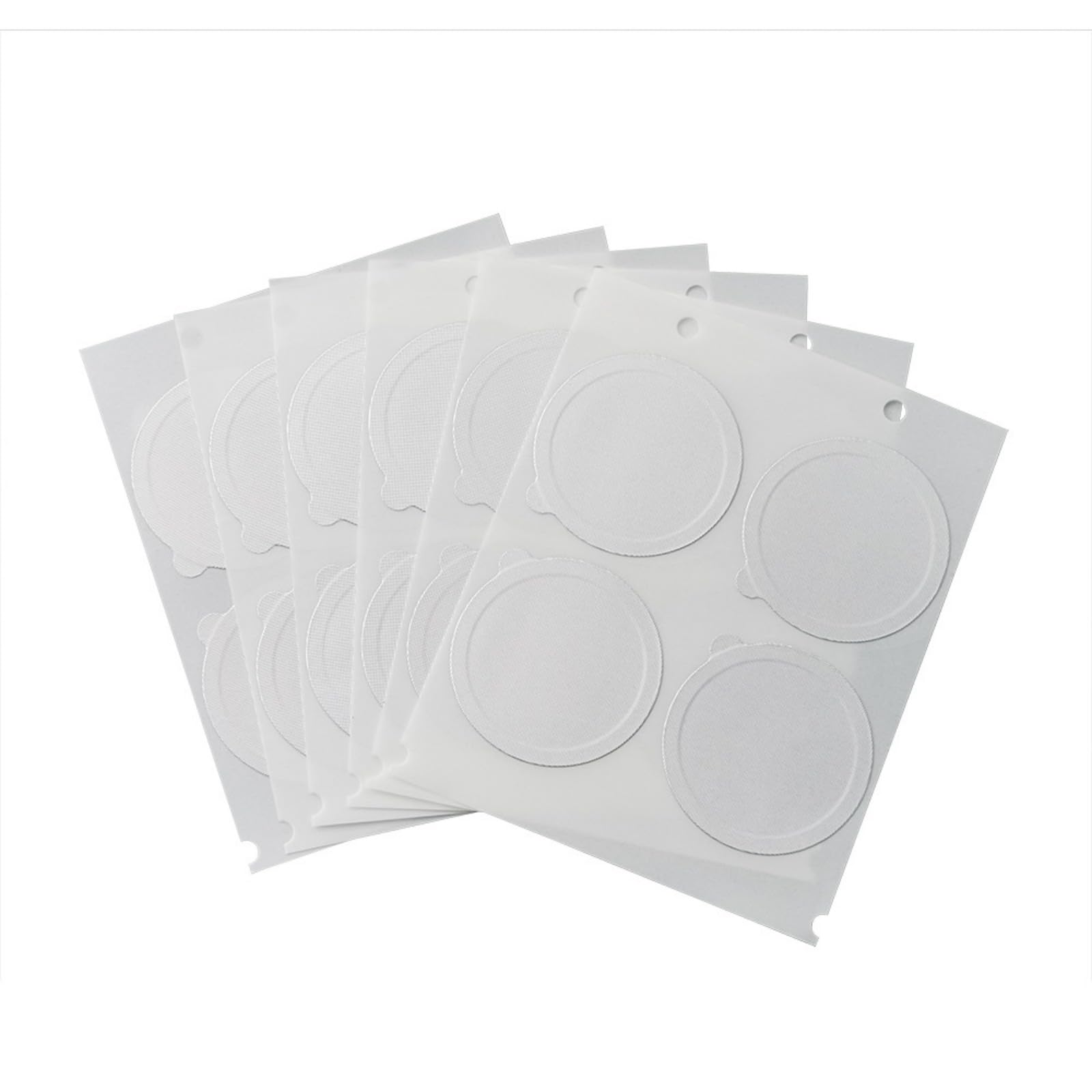 Tsophreniq Of 100 Coffee Pods Foil Lid 59mm Coffee Pods Stickers Sealers Aluminum Foil Texture Covers Freshness Preservation