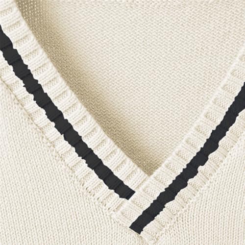 Kids Boys' V-Neck Sweater Vest School Uniform Clothes for Teen Girl Soft Comfy Pullover Trendy Preppy Knitted Waistcoat Vest3