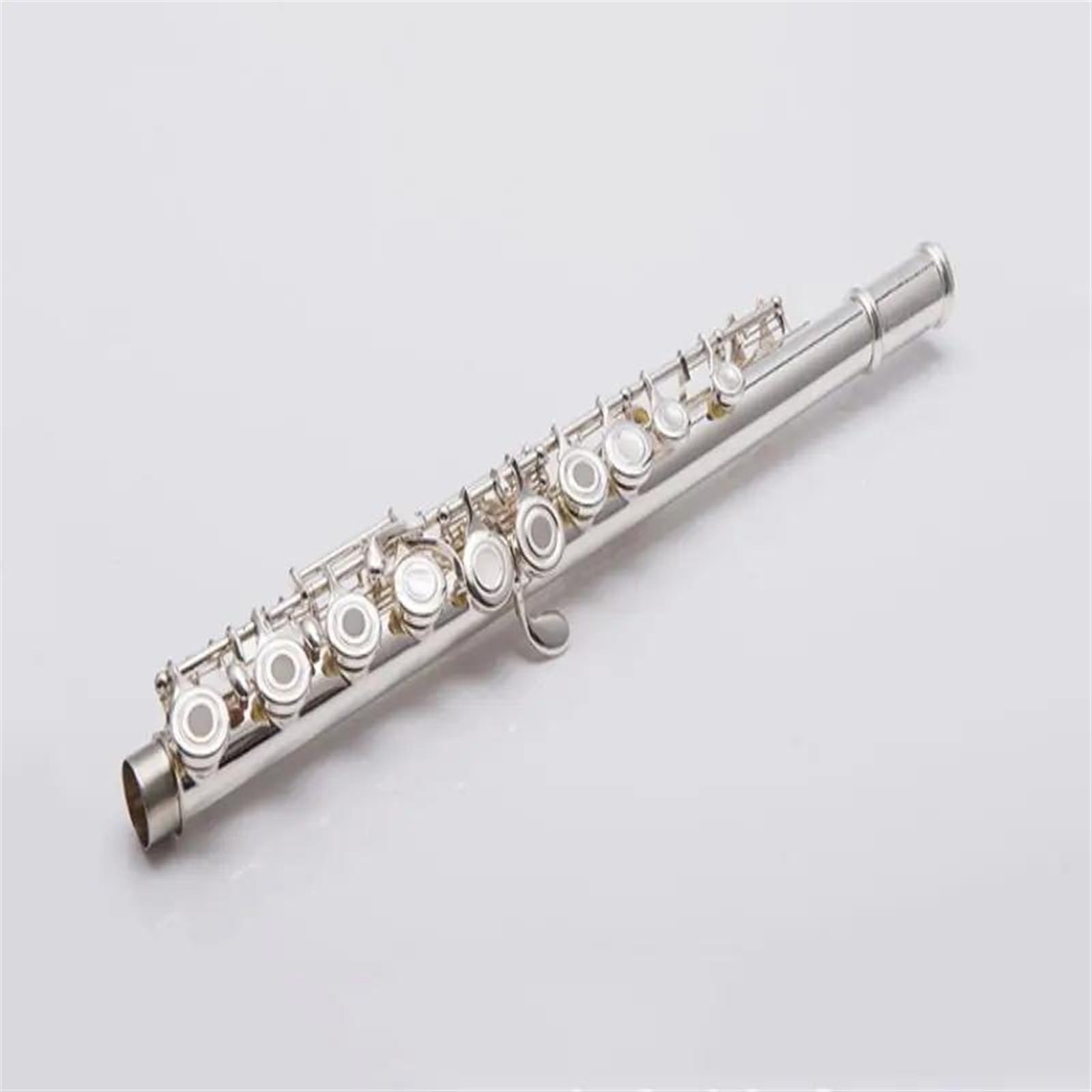 Professionale Flauto Traverso Apri/Chiudi Foro C Flauti 16 Tasti Set Di Flauti Placcati In Argento Con Custodia E Accessori Per Flauto