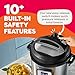 Instant Pot Duo 7-in-1 Electric Pressure Cooker, Slow Cooker, Rice, Steamer, Sauté, Yogurt Maker, Warmer & Sterilizer, Includes App With Over 800 Recipes, Stainless Steel, 6 Quart