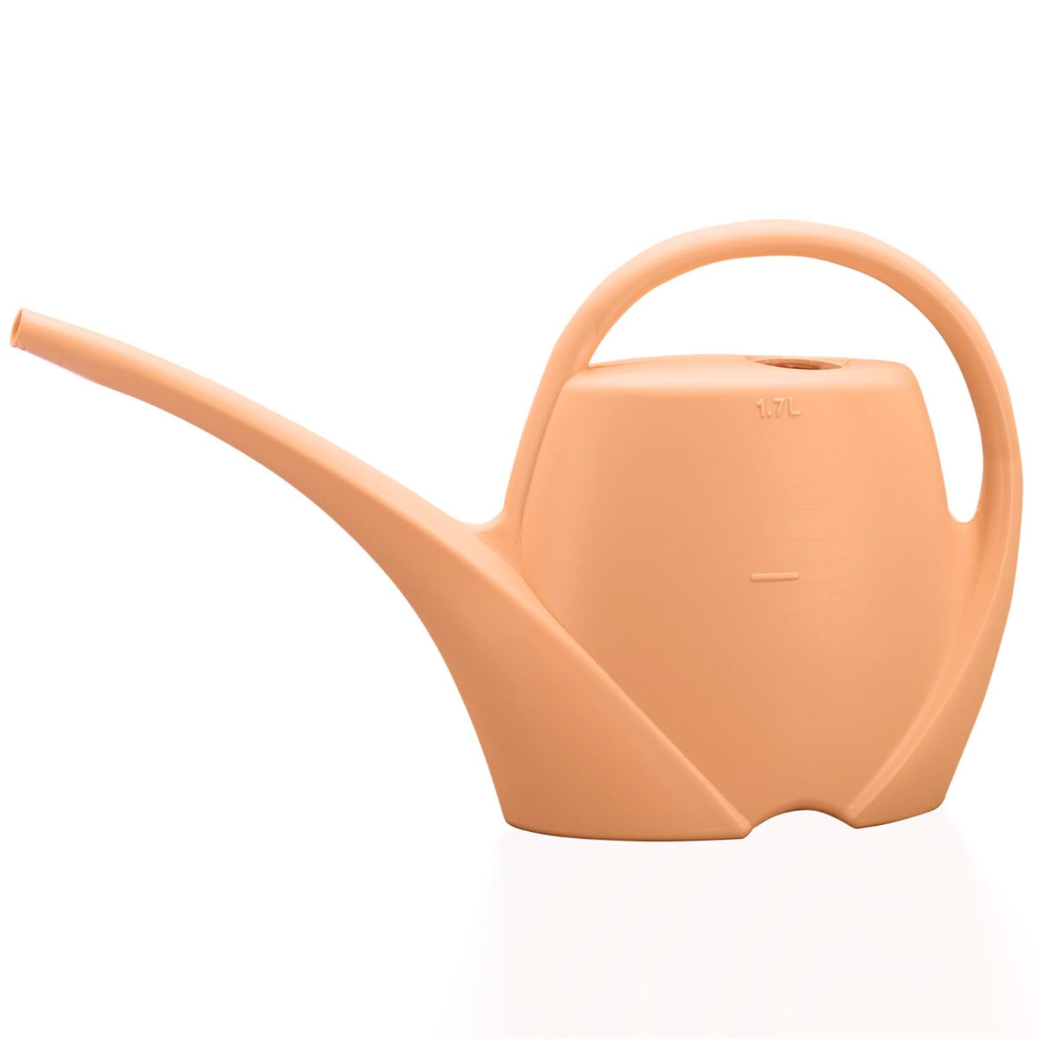 Watering Can Small for Indoor Plants 1.7 L - Made Plastic - Handy for Indoor Plants, Peach