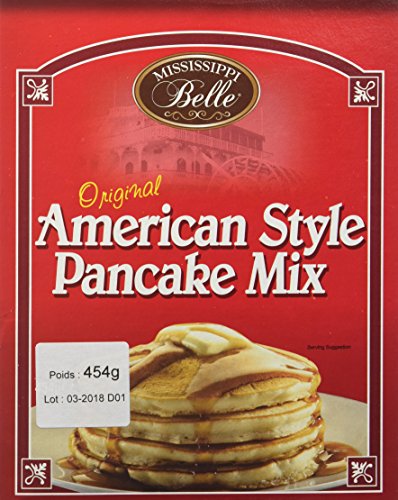 MISSISSIPPI BELLE Préparation pour Pancake 454 g (L'emballage peut varier)