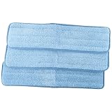 Pumixiy Ersatz-Mikrofaser-Mopp-Pad, 45,7 cm, Nassmopp-Kopf, Nachfüll-Bodenreinigungstücher für Zuhause, Büro, Gebäudewartung, 3 Stück