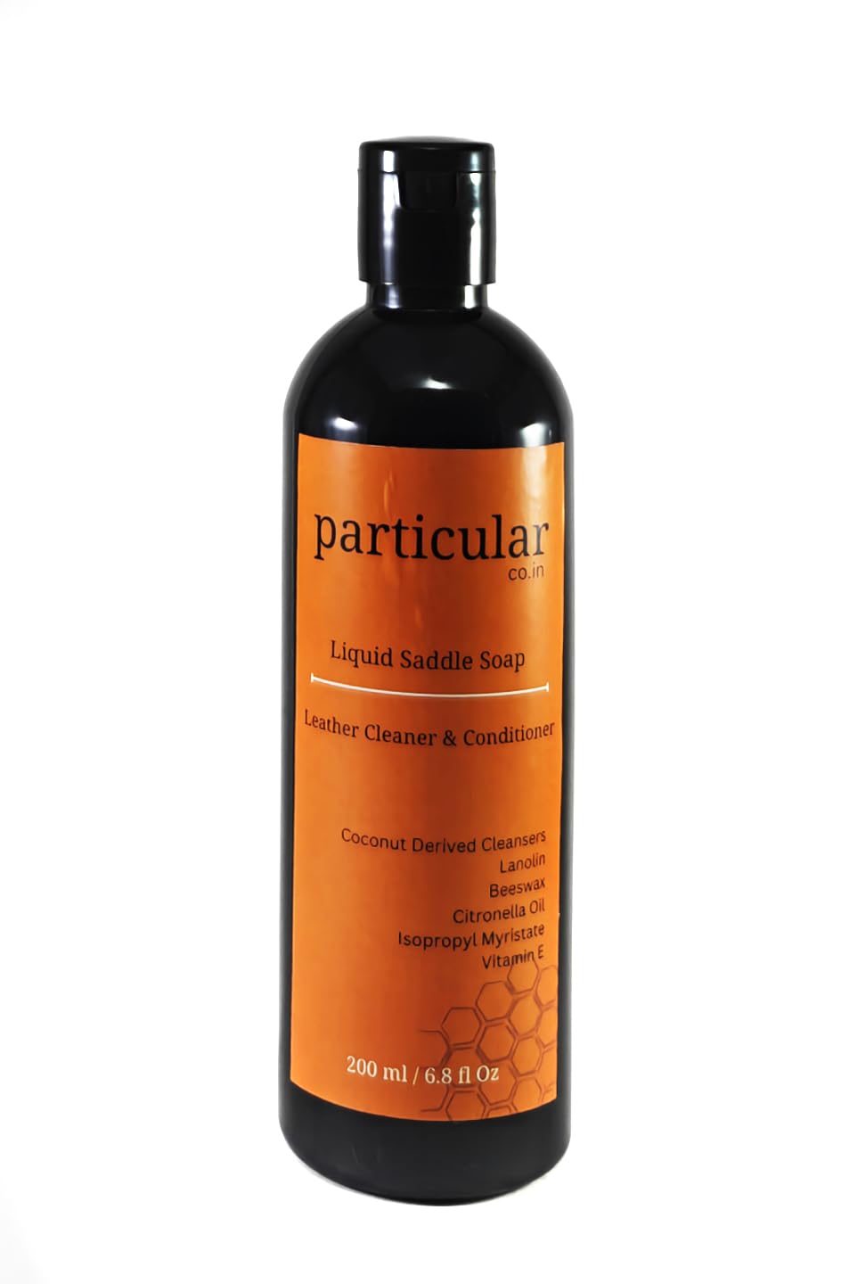 Particular: Liquid Saddle Soap, One Step Cleaner and Conditioner for Natural Leather | Beeswax and Lanolin Based | Clean and Nourish | 100% Good for Leather Ingredients (200 Ml)-image-13