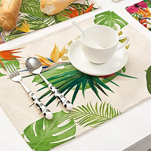 Tapis de table en polyester haut de gamme et dessous de verre - 6
