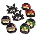 American Greetings Lego Ninjago Paper Masks, 8-Count, Multicolored