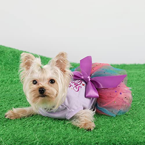 Dogs Birthday Dresses Dog Bowknot Star Dress Pet Princess Dress Dog Sundress Dog Princess Dress Puppy Summer Dress For Large Pets Dogs Cats Cute Dog Sundress Puppy Dog Princess Dresses #TOP6