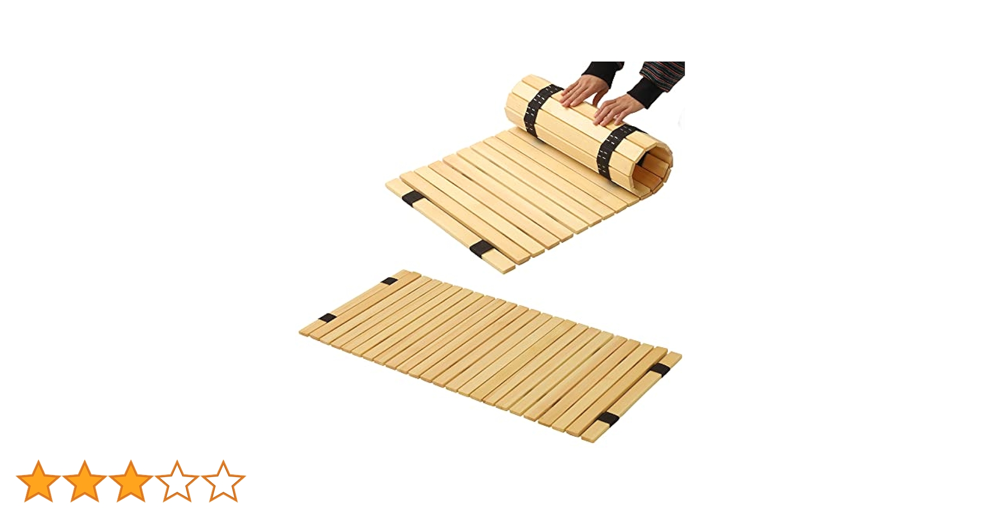 Amazon.co.jp: seathestars すのこ 天然木 通気性 抗菌・防カビ