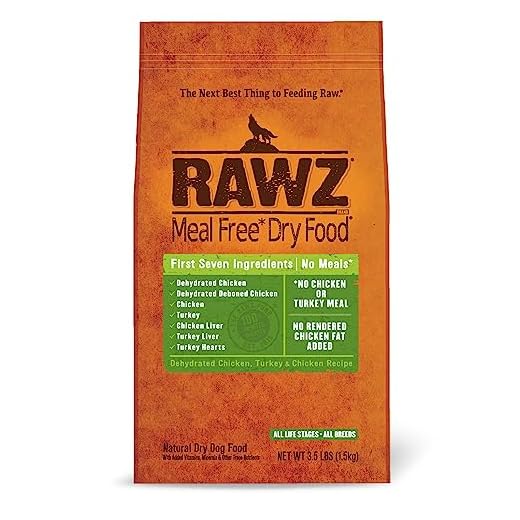 Rawz Meal Free Dry Dog Food (3.5 lb, Chicken & Turkey)
