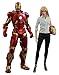 Produktbild Hot Toys 1: 6 Maßstab Mark IX Armor Iron Man 3 Pepper Potts Figur (weiß/rot)