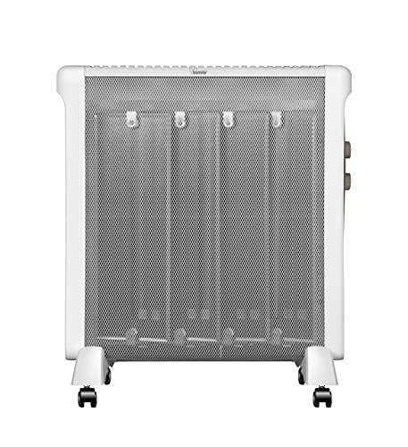 Bimar HC511 Termoconvettore in Mica a Basso Consumo, Stufa elettrica con 2 Potenze di Riscaldamento,...