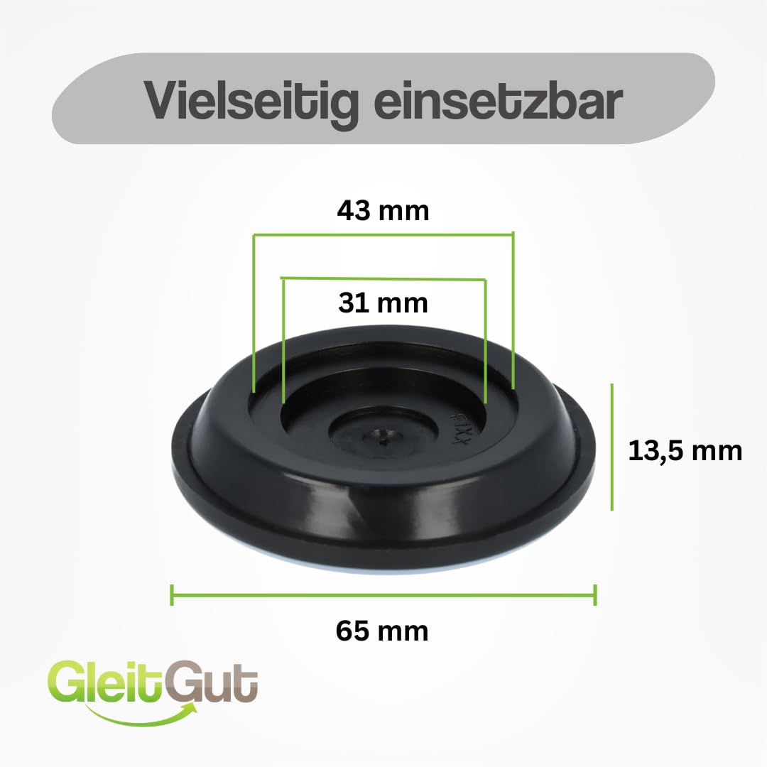 Wood Set Of 4 Non Slip Upright Piano Caster Cups | Nottingham - Foto 6