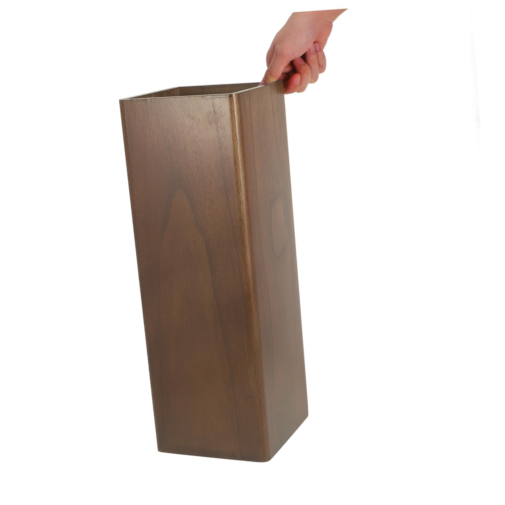 Didiseaon Outdoor Umbrella Holder in Legno Massello, Portaombrelli per Ingresso e Hotel, Contenitore per Ombrelli con Grande Capacità, 51,00 x 16,30 x 16,30 cm