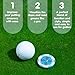 Prodigora SlopeMaster ProGreen Reader - Golf Ball Marker with High Precision Green Reading Aid Golf Accessories for Men Women (Blue&SkyBlue)