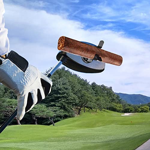 Cigar Holder Clip for Golf Cart - Strong Magnetic Grip for Golf, Travel, Hunting Fishing and Boating, Holds 46-Ring Gauges and Above - Image 6