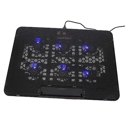 Base ajustable para laptop con ventiladores Angoily miniatura 1