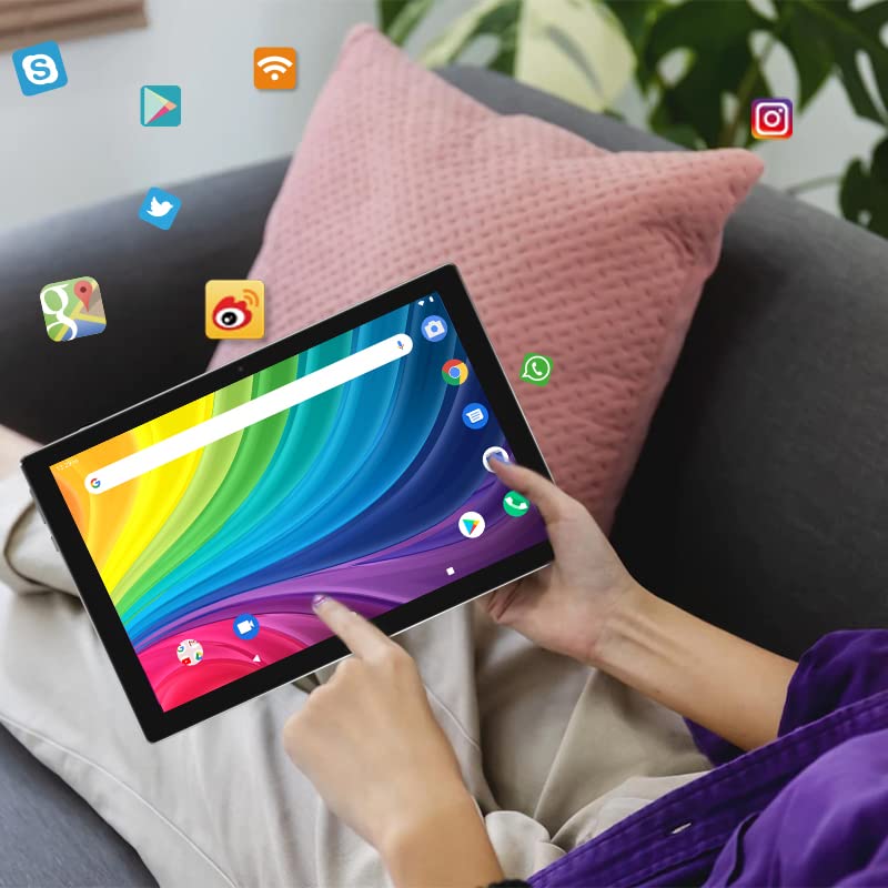 Snapklik.com : 10.1 Inch Android 13 Tablet, 8GB RAM+64GB ROM+512GB ...