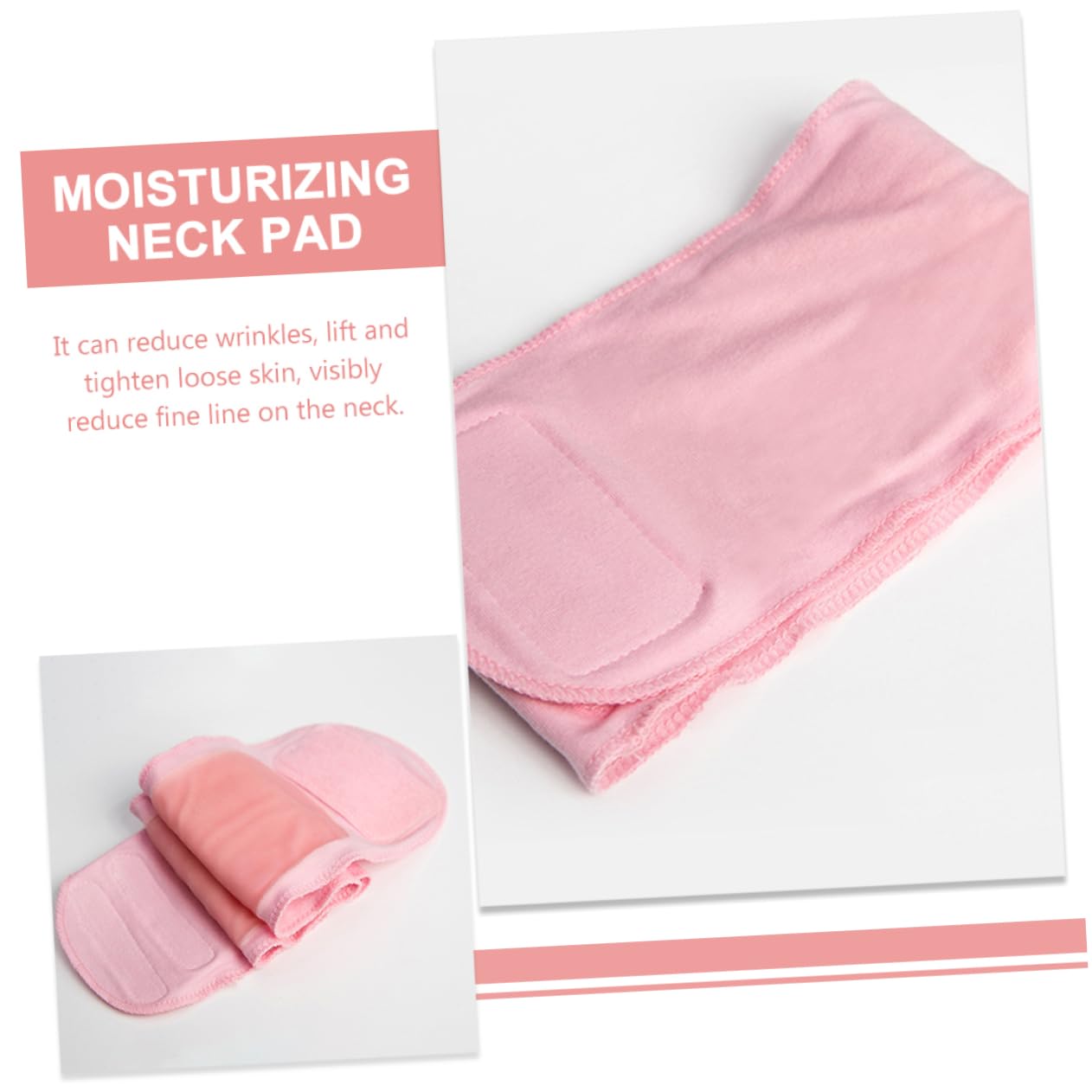 Beaupretty 4 Piezas Parchas Hidratantes para Cuello con Aceite Esencial Gel Antiarrugas para Mujeres Cuidado Reafirmante y Humectante para Combatir de Edad