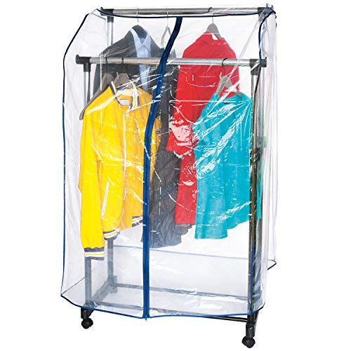 ArtMoon Anti Duster Soft Clear Transparent Cover for Garment Rack 37