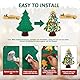 Filz Weihnachtsbaum Kinder, Weihnachtsbaum DIY 3.2Ft, Weihnachtsbaum Filz Kinder, mit Weihnachtsdeko Kinder Abnehmbaren 40PCS, Weihnachtsbaum Kinder, Filz Tannenbaum Kinder, für Wandbehang Dekor