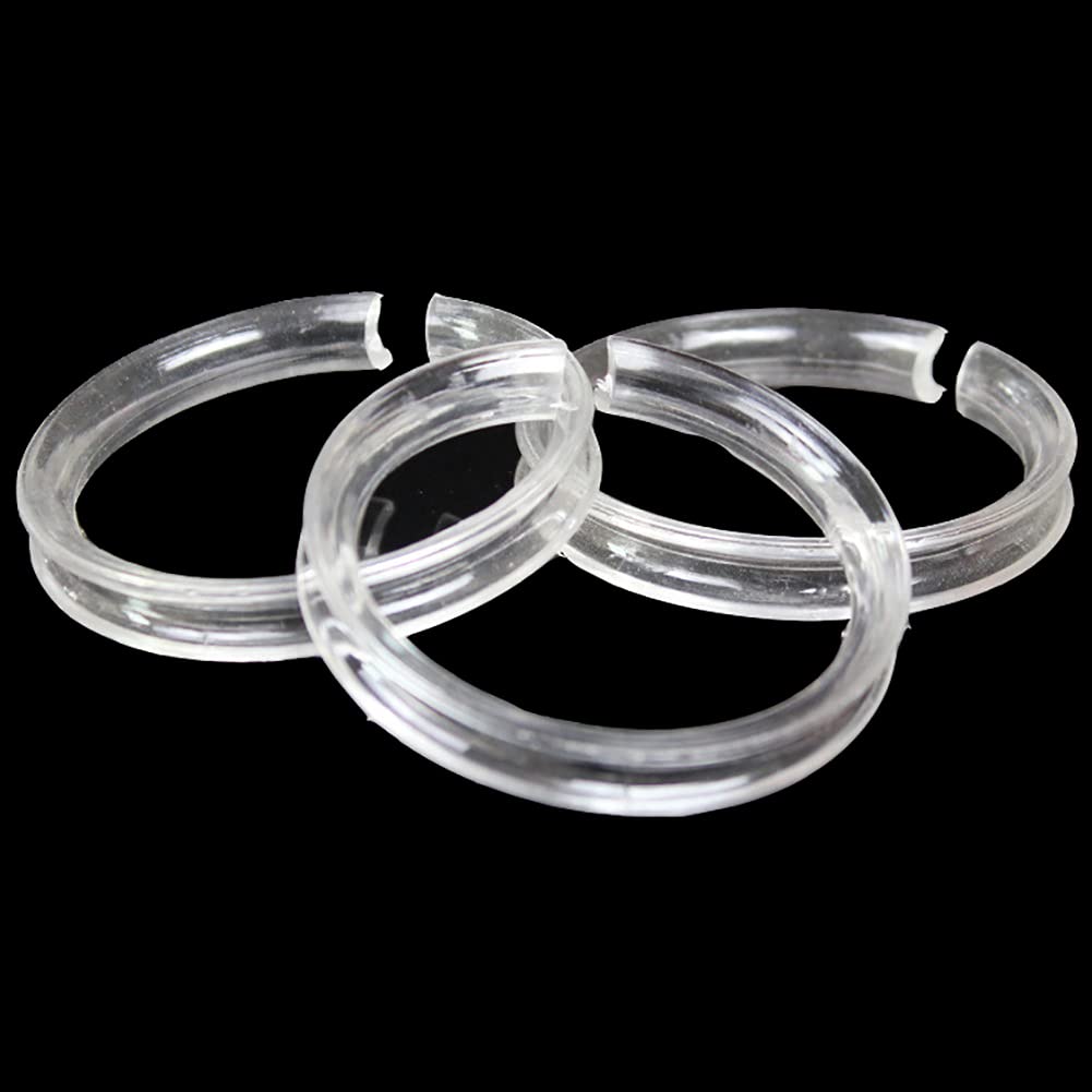 Amazon.co.jp: GSHLLO 透明アクリルブレスレット バングル