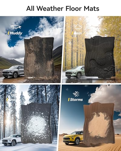 Image of 3W Floor Mats for Chevrolet Trailblazer 2021-2026 (AWD Only)