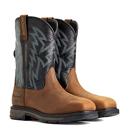 Image of Ariat Mens WorkHog XT BOA Work Boot Dark Earth /Black 10 Wide