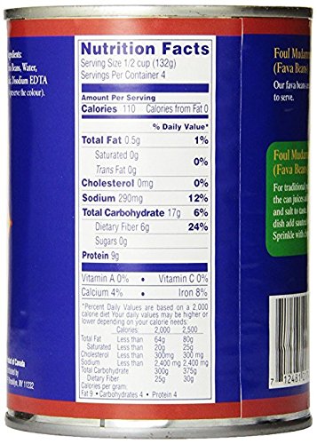 Sahadi A Tradition Of Quality Fava Beans 20.5 Oz. Pack Of 12. #TOP1