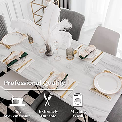 image for Home Brilliant Place Mats Indoor Set of 6 Cloth Place Mat Heat Resista