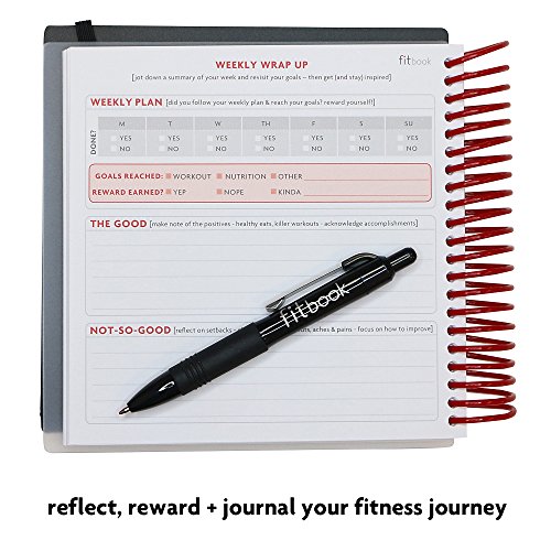 2020 Fitlosophy Fitbook: Fitness Journal And Planner For Workouts, Weight Loss And Exercise, White Single (12-Week) #TOP7