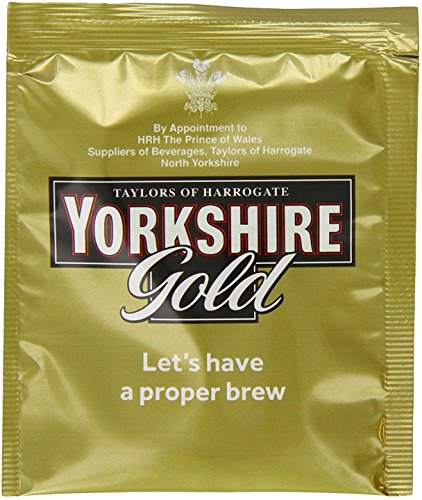 Image of Taylors of Harrogate Yorkshire Gold Individually Wrapped Tea Bags, 200 Count. (Pack of 2)